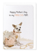 Ezen - Fabulous mum - Greeting Card - Front