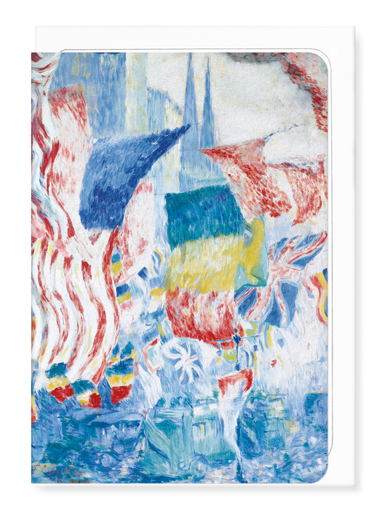 Ezen - Flags (1918) - Greeting Card - Front