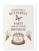 Ezen - Float like a Butterfly Birthday - Greeting Card - Front
