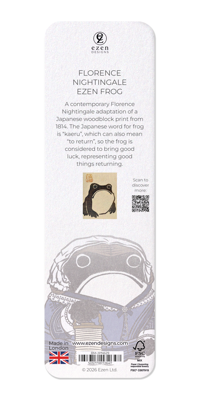 Ezen - Florence Nightingale EZEN FROG - Bookmark - Back