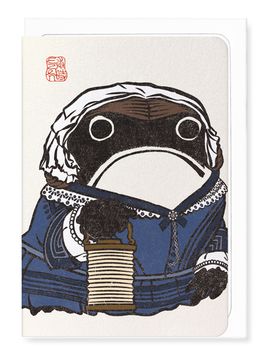Ezen - Florence Nightingale EZEN FROG - Greeting Card - Front