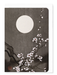 Ezen - Flowering plum blossom at full moon - Greeting Card - Front