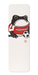 Ezen - Football Ezen Frog - Red and white - Bookmark - Front