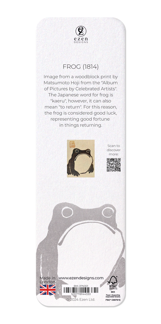 Ezen - Frog (1814) - Bookmark - Back