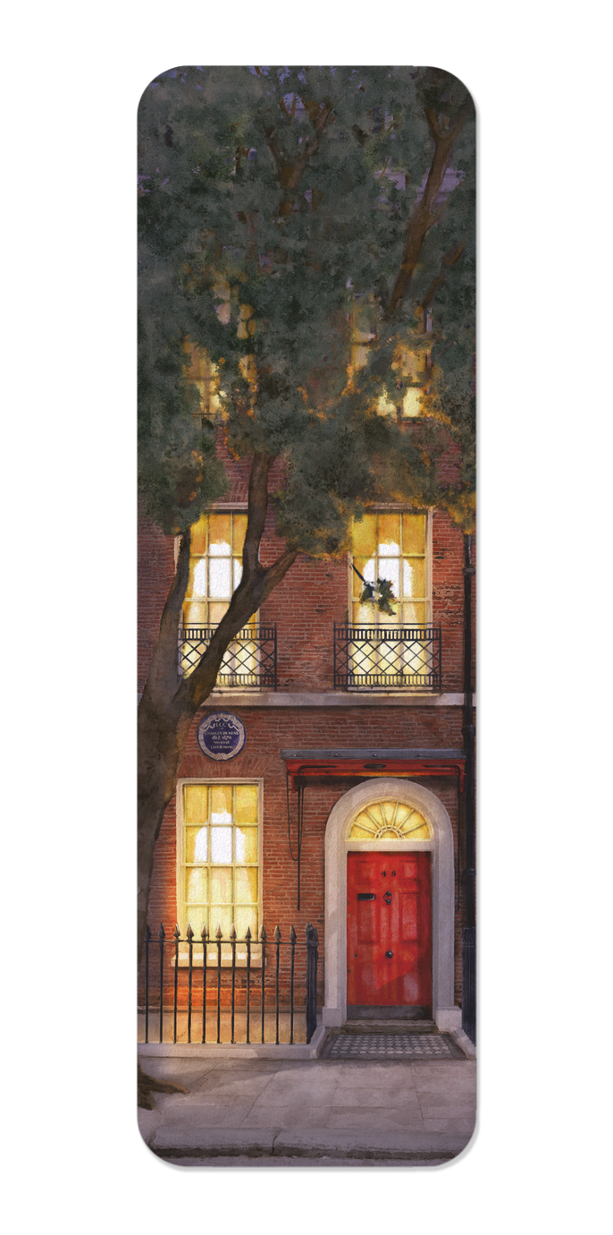 Ezen - Front Door of Charles Dickens Museum - Night - Bookmark - Front