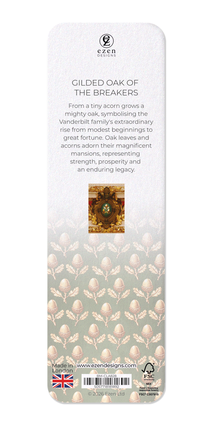 Ezen - Gilded Oak of The Breakers - Bookmark - Back
