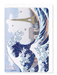 Ezen - Great wave of paris - Greeting Card - Front
