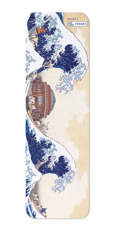 Ezen - Great Wave of Sumo in London - Bookmark - Front