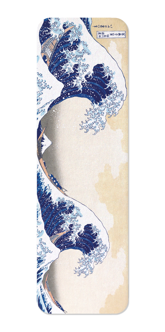 Ezen - Great wave off Kanagawa (1831) - Bookmark - Front