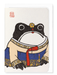 Ezen - Grenouille Ezen en hanbok femme - Greeting Card - Front