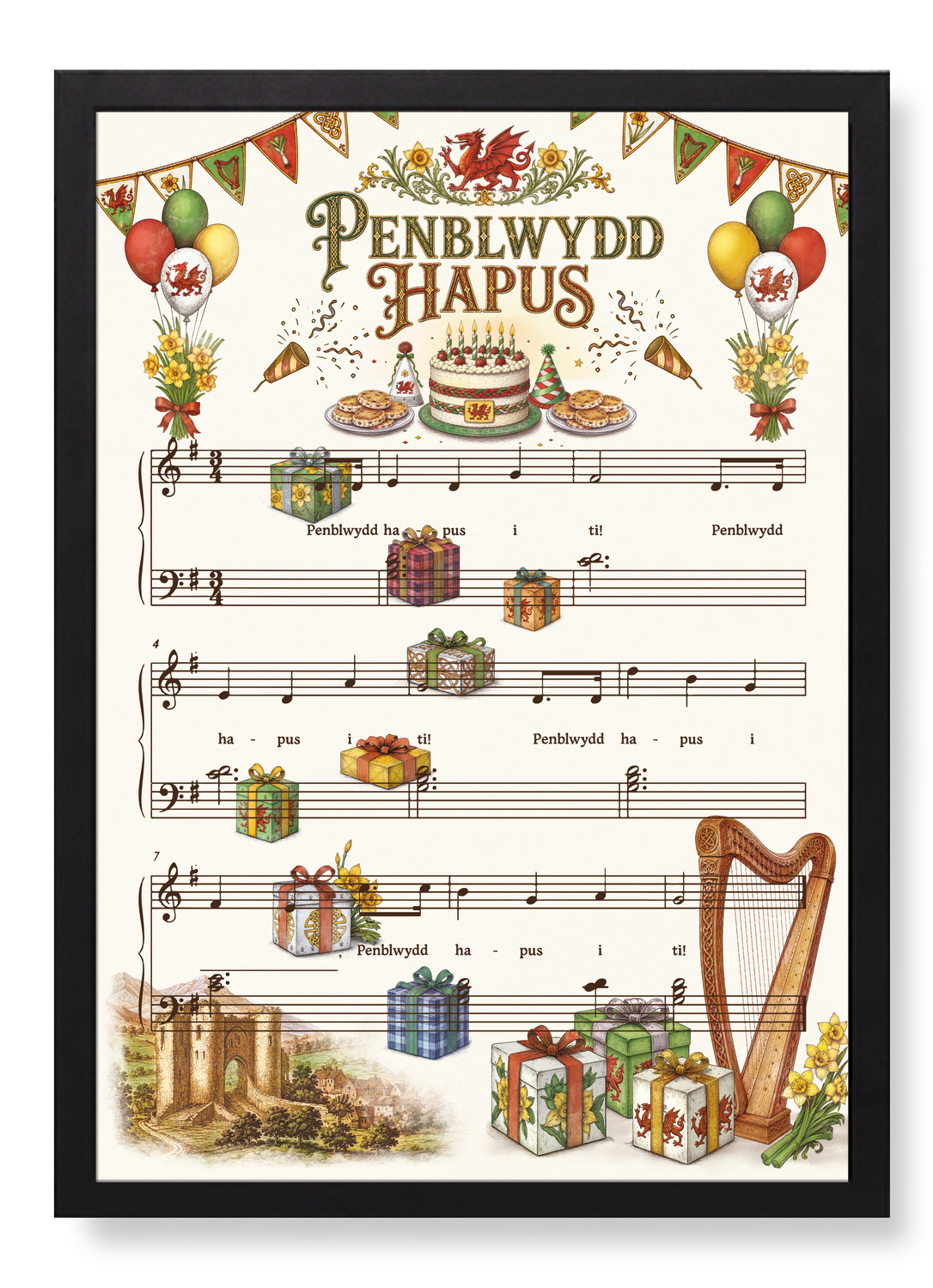 Print in the frame