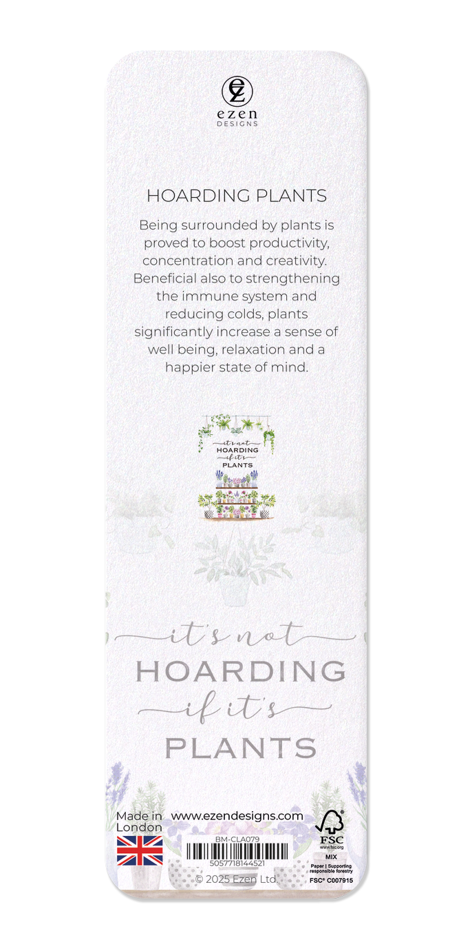 Ezen - Hoarding plants - Bookmark - Back