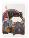 Ezen - Horned Helmet Viking Ezen Frog - Greeting Card - Front