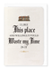 Ezen - I like this place - Greeting Card - Front
