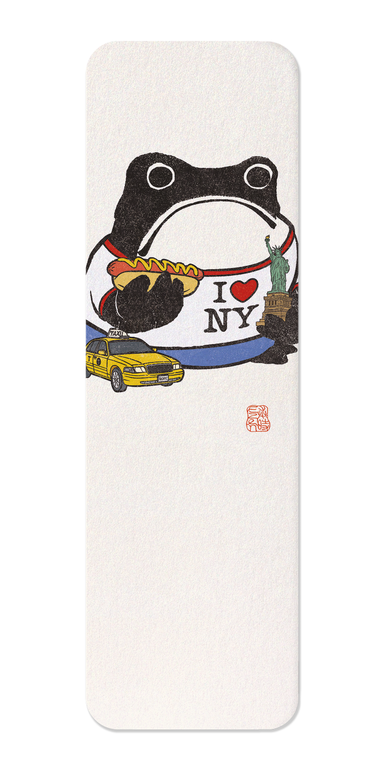 Ezen - I love New York Ezen Frog - Bookmark - Front