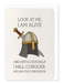 Ezen - I Will Conquer - Greeting Card - Front