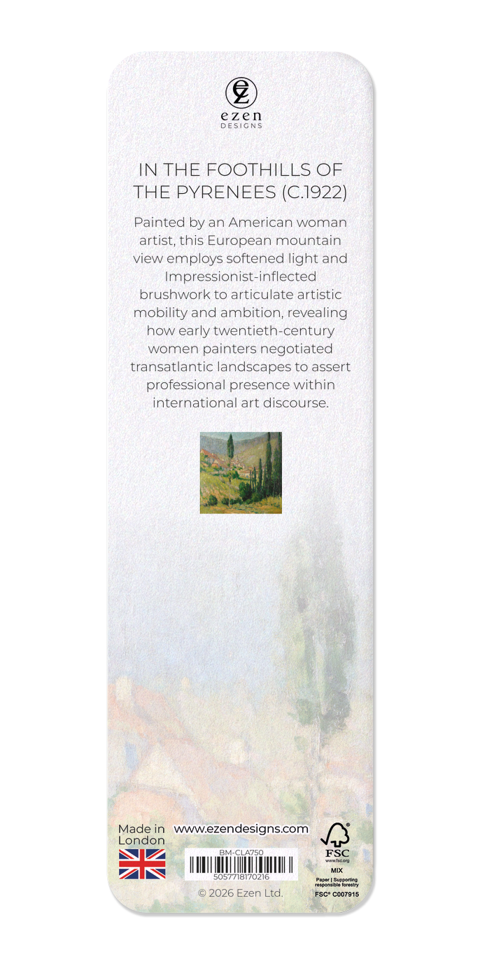 Ezen - In the Foothills of the Pyrenees (c.1922) - Bookmark - Back
