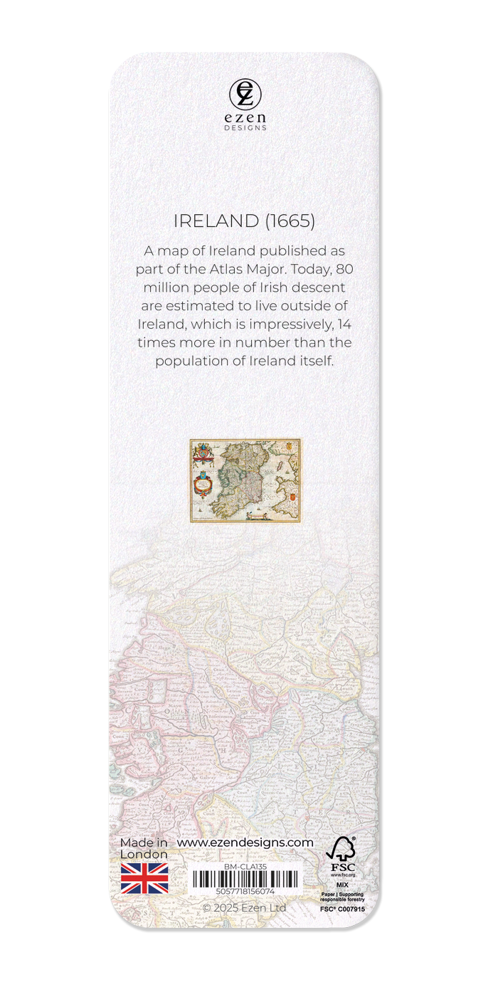 Ezen - Ireland (1665) - Bookmark - Back