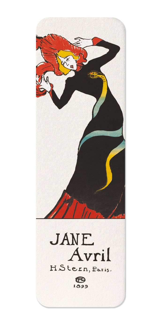 Ezen - Jane Avril (1899) - Bookmark - Front