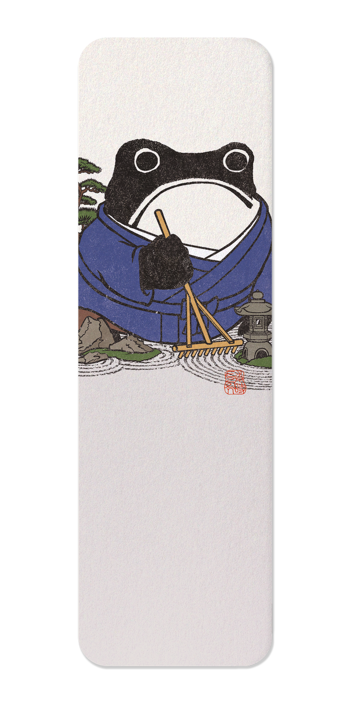 Ezen - Japanese Zen Garden Ezen Frog - Bookmark - Front