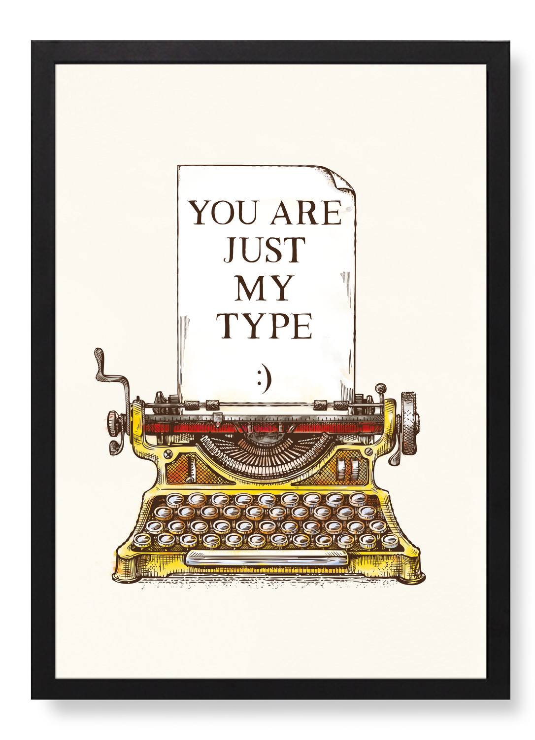 Print in the frame