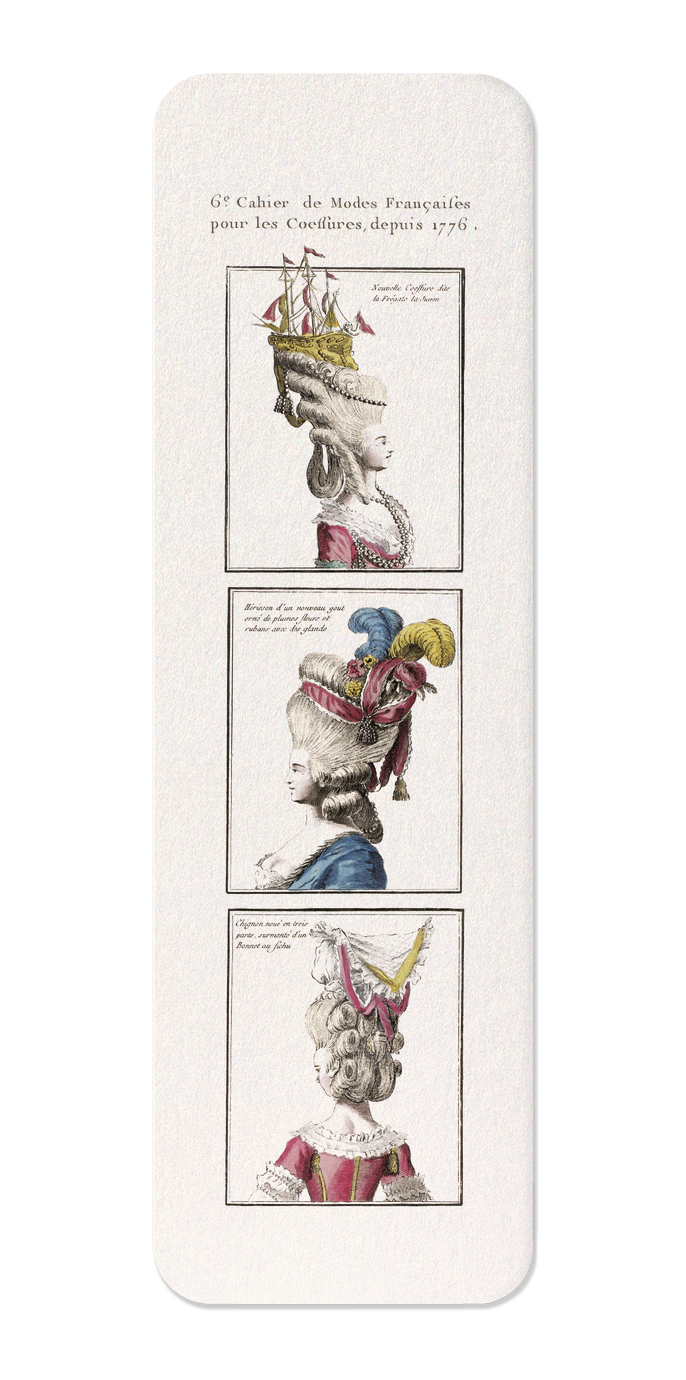 Ezen - LA PARURE DES DAMES NO.2 (1776) - Bookmark - Front