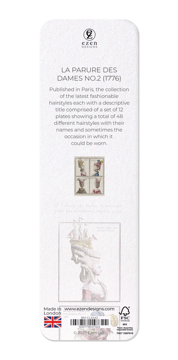 Ezen - LA PARURE DES DAMES NO.2 (1776) - Bookmark - Back