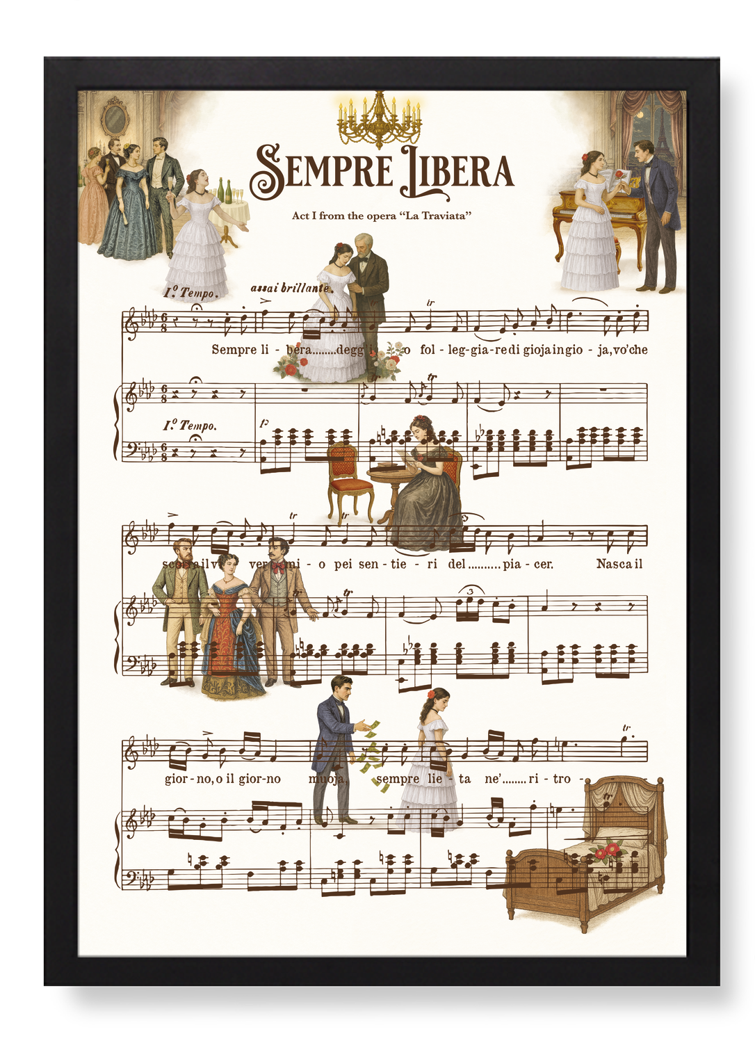 Print in the frame