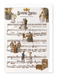 Ezen - La Traviata - Sempre Libera - Opera Music Score - Greeting Card - Front