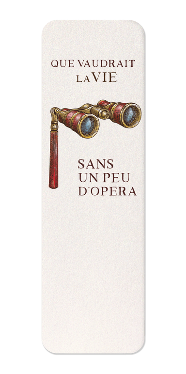 Ezen - La vie et l’opéra - Bookmark - Front