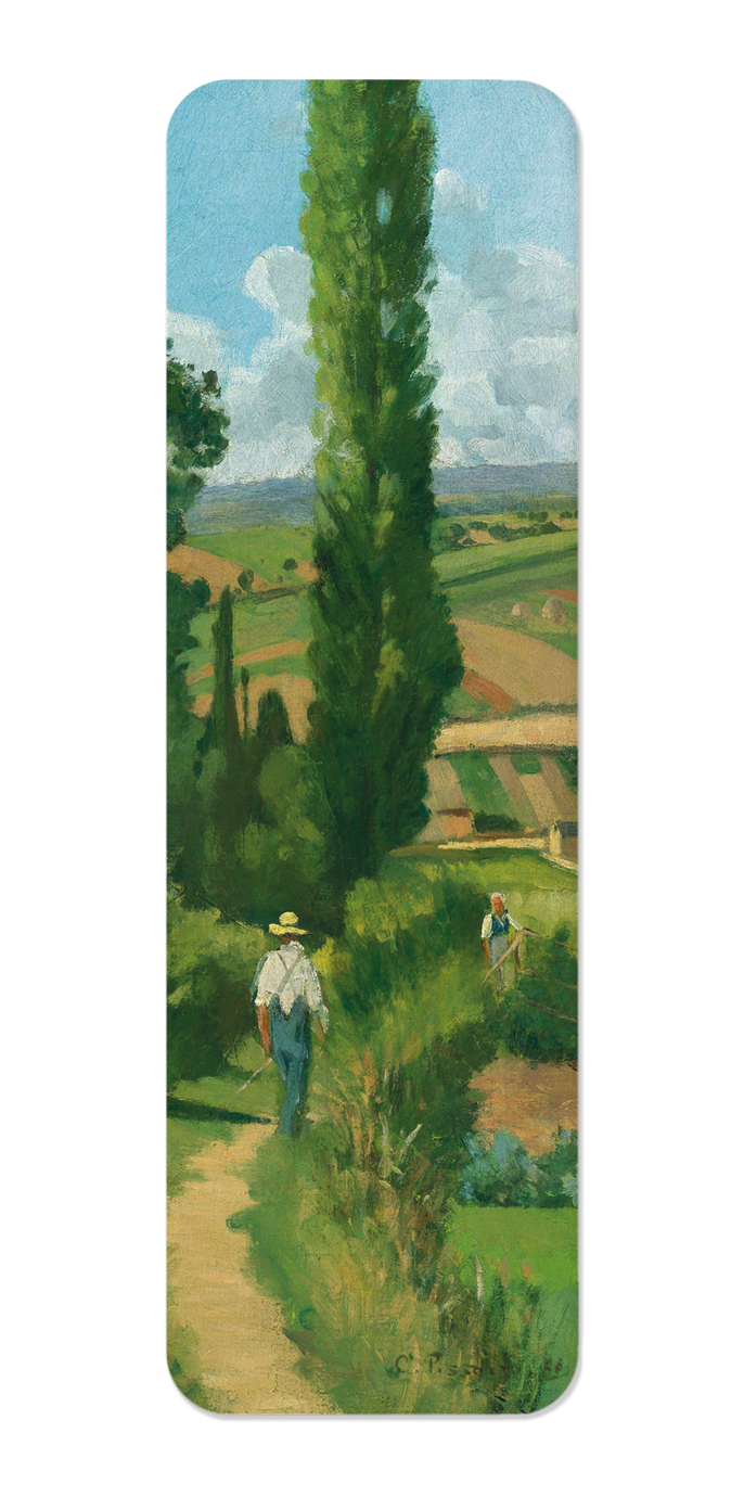 Ezen - Landscape at Les Pâtis, Pontoise (1868) - Bookmark - Front