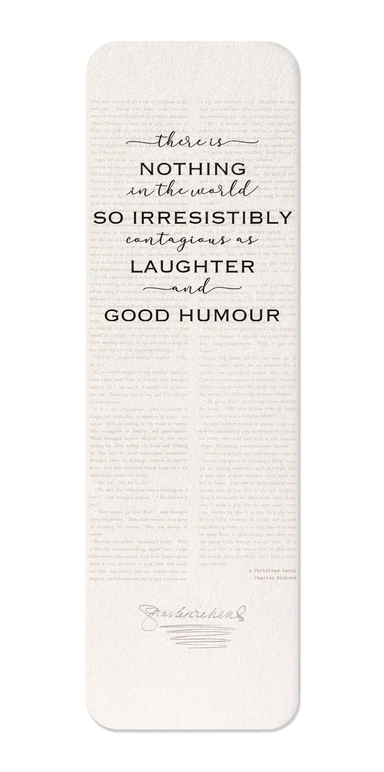 Ezen - Laughter and Good Humour (1843) - Bookmark - Front