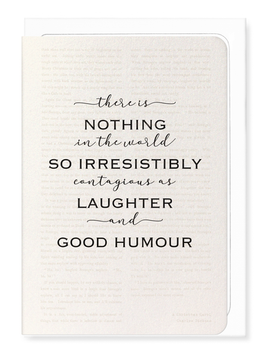 Ezen - Laughter and Good Humour (1843) - Greeting Card - Front