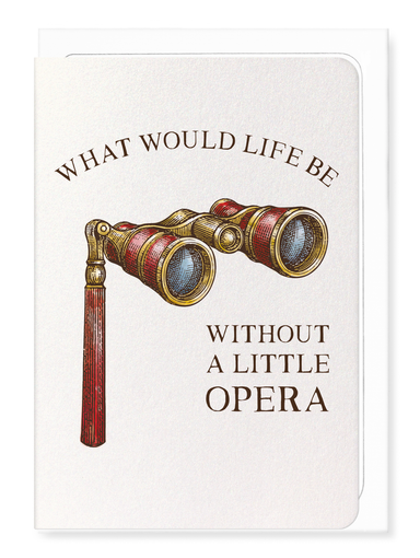 Ezen - Life and opera - Greeting Card - Front
