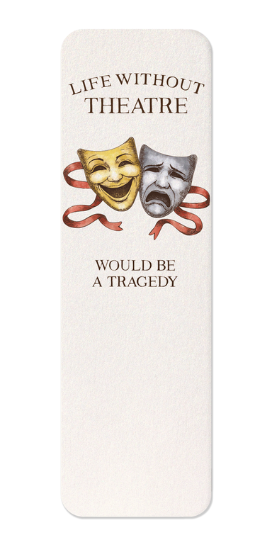Ezen - Life without Theatre - Bookmark - Front