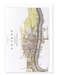 Ezen - London map (c.1580) - Greeting Card - Front