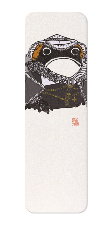Ezen - Mary Queen of Scots Ezen Frog - Bookmark - Front
