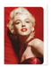 Ezen - Monroe in a red dress (1953) - Greeting Card - Front