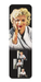 Ezen - Monroe in a white robe (1954) - Bookmark - Front