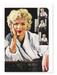 Ezen - Monroe in a white robe (1954) - Greeting Card - Front