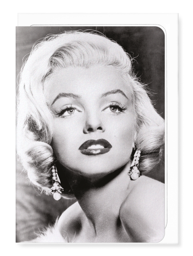 Ezen - Monroe studio portrait (1953) - Greeting Card - Front