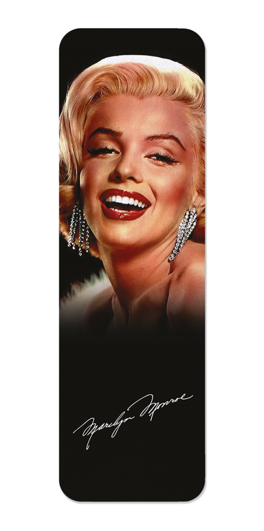 Ezen - Monroe with diamond earrings (1954) - Bookmark - Front