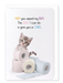 Ezen - Mum for my bum - Greeting Card - Front