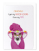 Ezen - Mum's good looks - Greeting Card - Front