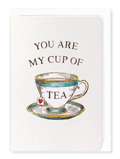 Ezen - My cup of tea - Greeting Card - Front