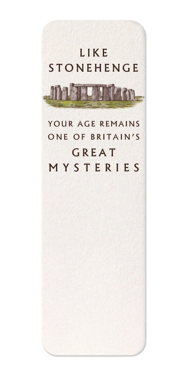 Ezen - Mystery of Stonehenge - Bookmark - Front