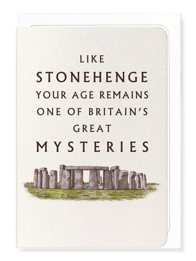 Ezen - Mystery of Stonehenge - Greeting Card - Front