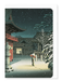 Ezen - Nezu shrine in snow (1934) - Greeting Card - Front