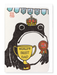 Ezen - No.1 Dad Ezen Frog - Greeting Card - Front
