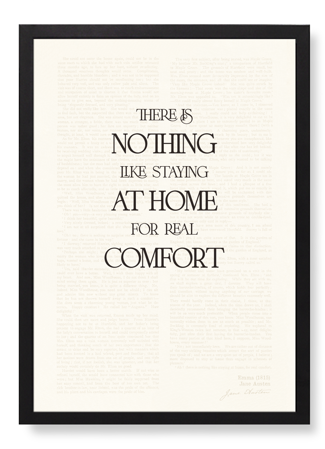 Print in the frame